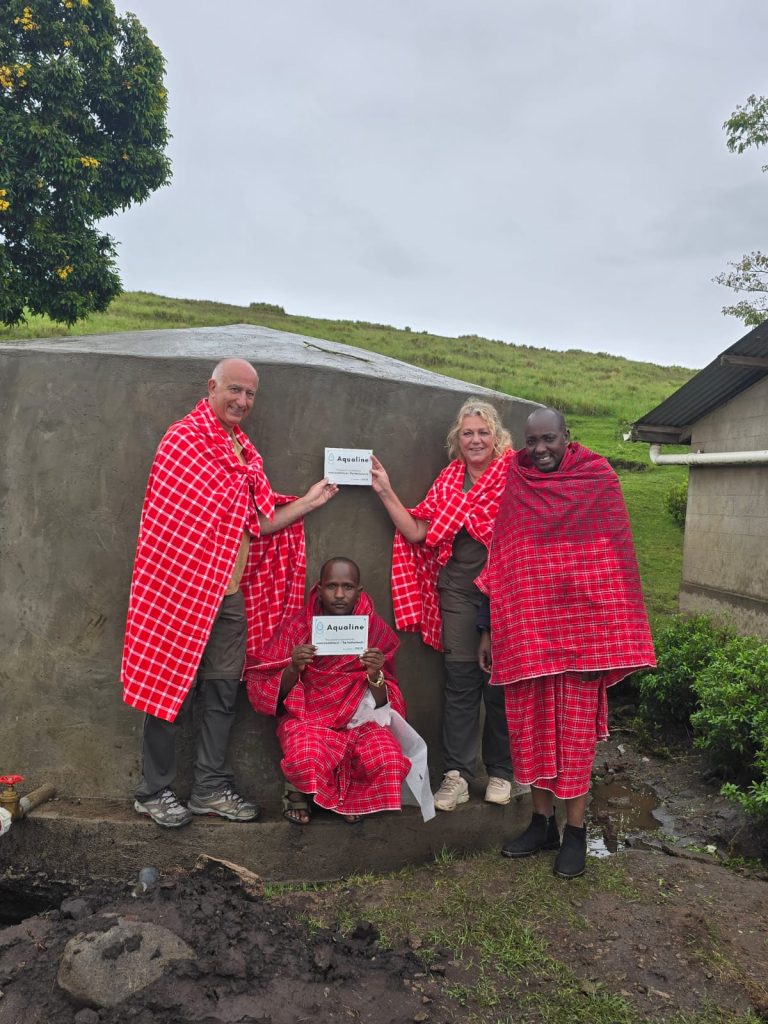 watervoorziening school gesponsord